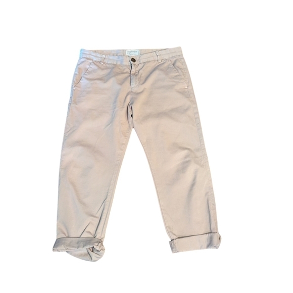 Current/ Elliot The Captain Ankle Length Trousers in Neutral sand tan W34 L28 - Picture 9 of 10